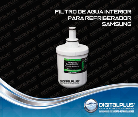 FILTRO DE AGUA INTERIOR PARA REFRIGERADOR SAMSUNG