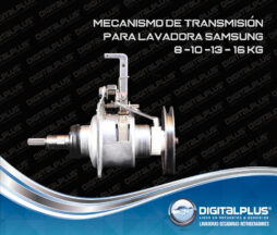 Mecanismo de Transmisión para lavadora Samsung  8 - 10 - 13 - 16 - 18 kg