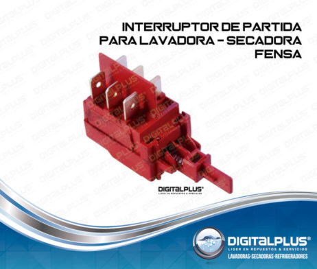 INTERRUPTOR DE PARTIDA PARA LAVADORA - SECADORA FENSA