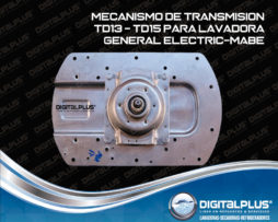 MECANISMO DE TRANSMISION TD13 - TD15 PARA LAVADORA GENERAL ELECTRIC-MABE