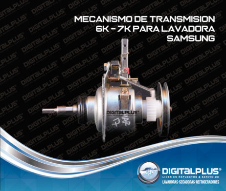 MECANISMO DE TRANSMISION 6K - 7K PARA LAVADORA SAMSUNG