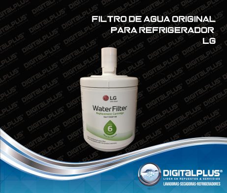 Filtro de agua refrigerador LG original.